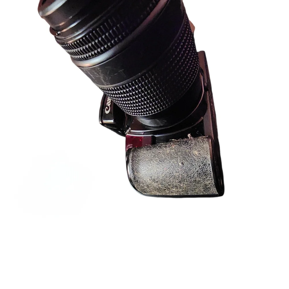 CANON EOS ELAN AUTO FOCUS 35MM FILM SLR W/ Minolta 35-135mm Quantararay READ!